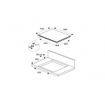 Bertazzoni Modern 60厘米嵌入式電磁爐 P604IM2B2NE-20